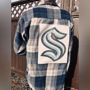 Kraken Upcycled Flannel